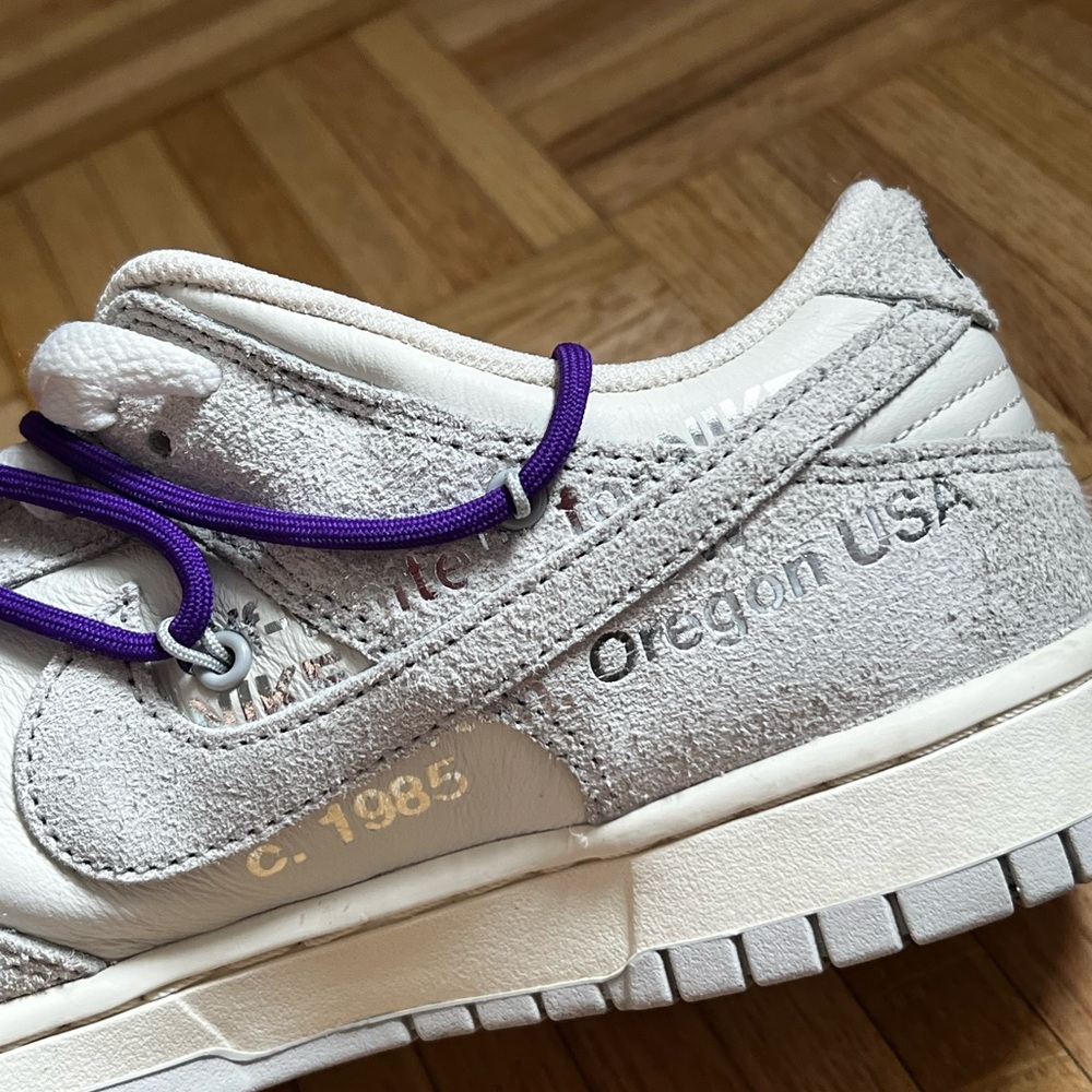 Nike x Off-White Dunk Low Lot 15/50 - Picture 6 of 9